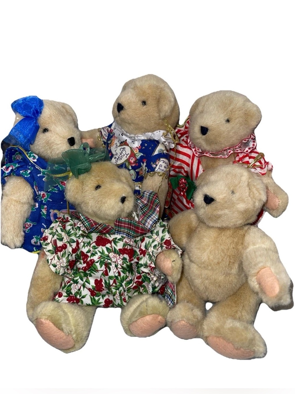 VanderBear Plush Teddy Bear Lot of 5-queen Of Hearts Bear
